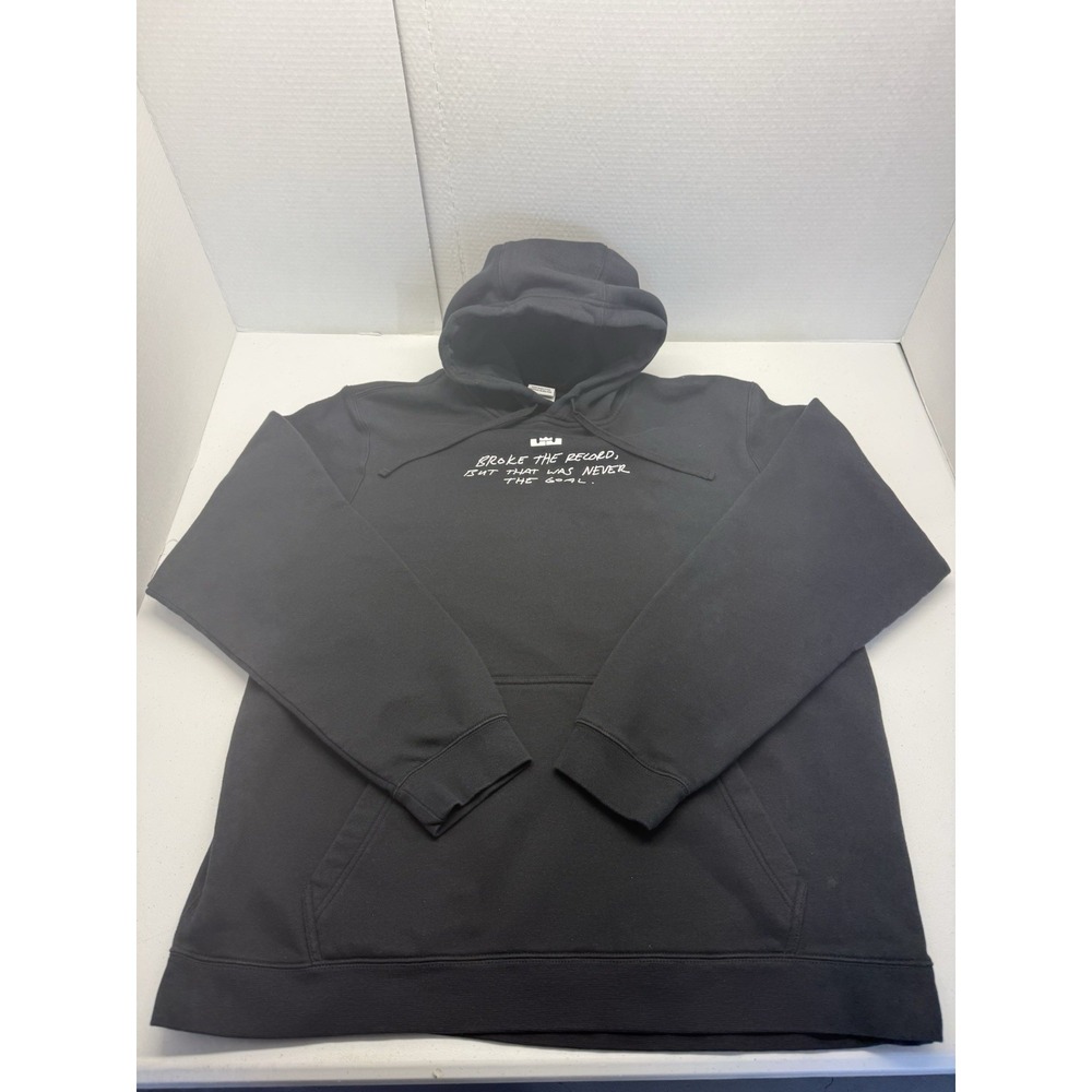 Nike x LeBron James Black NBA All-Time Scoring Record Pullover Hoodie XXL